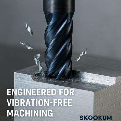 How to Eliminate Chatter in Milling: The Skookum End Mill Advantage