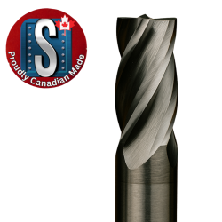 Carbide End Mills Made in Canada Skookum Brand