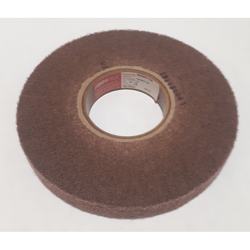 Surface Conditioning Flap Wheel 8" Diameter 1" Thick 3" Arbour Hole Fine Carborundum 27460