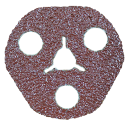 Resin Fibre Disc 4-1/2" x 7/8" Premier Red E-Z View Disc Carborundum 36 Grit