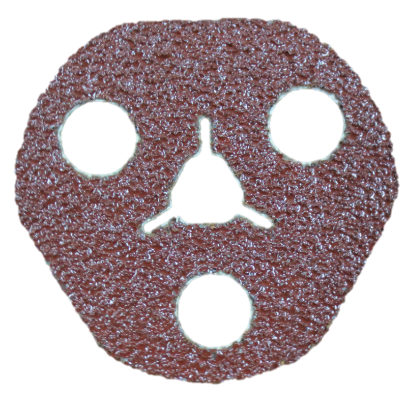 Resin Fibre Disc 4-1/2" x 7/8" Premier Red E-Z View Disc Carborundum 36 Grit