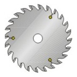 Nova 7-1/4" X 36 Tooth Hollow Ground Carbide Tipped Melamine Saw Blade