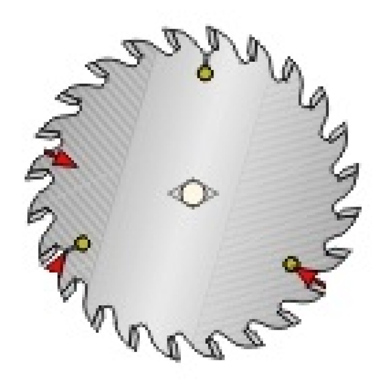 Woodpecker 7-1/4" X 24 Tooth Thin Kerf Saw Blade 