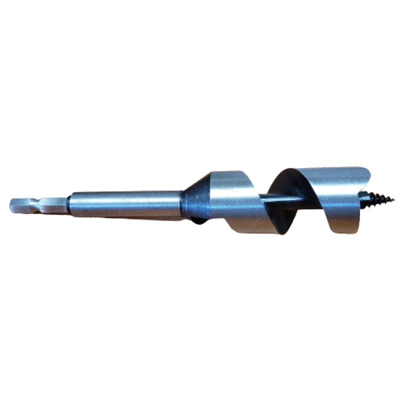 1-1/8" Diameter 7/16" Shank 9" Long Auger Bit