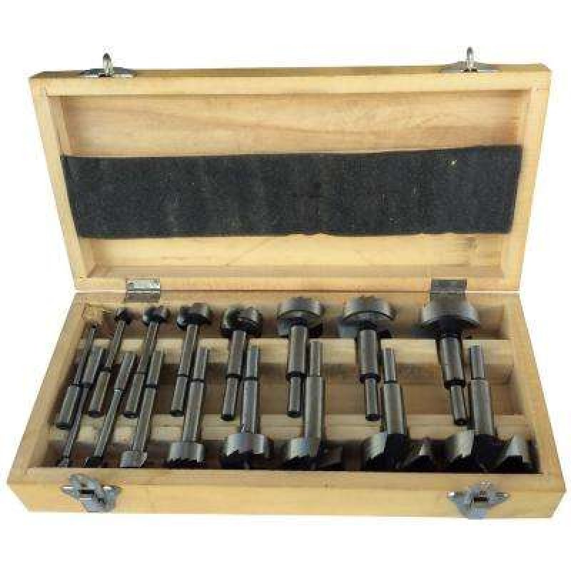 F-SET-16 16 Piece Super Forstner Bit Set