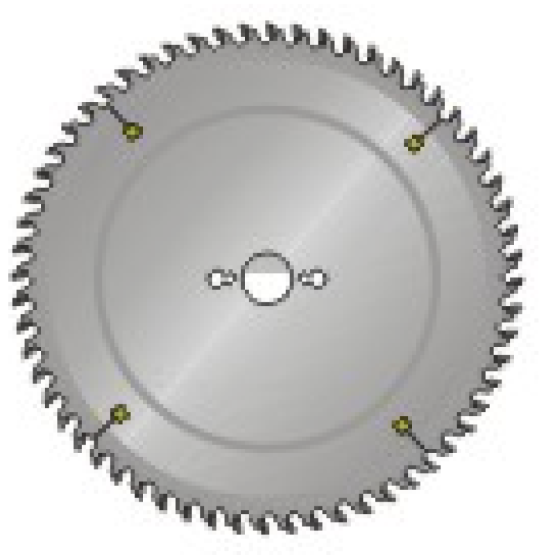 Nova 8-40 Hollow Ground C/t Melamine Saw Dimar 8-40HG