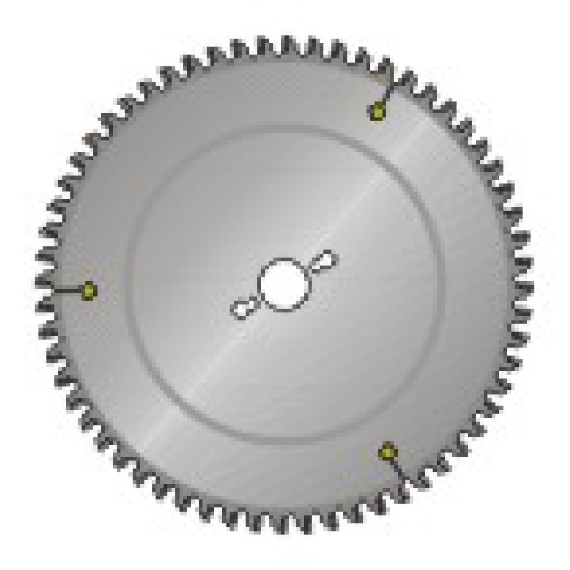 Nova 253-48 Hollow Ground Special Purpose Saw Blade Dimar 253-48HGN
