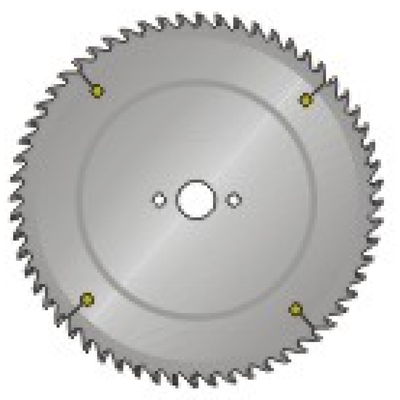 Nova 8-64 Tcg C/t Saw Blade 8" Triple Chip Dimar 8-64TCG