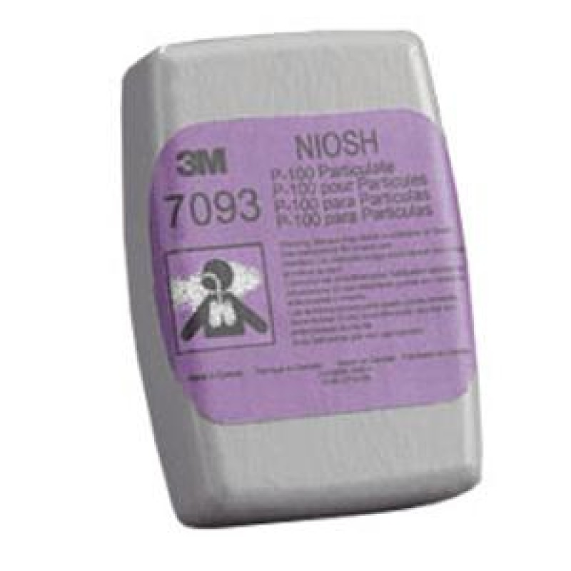 P100 Particulate Filter 2/pk 3M 7093