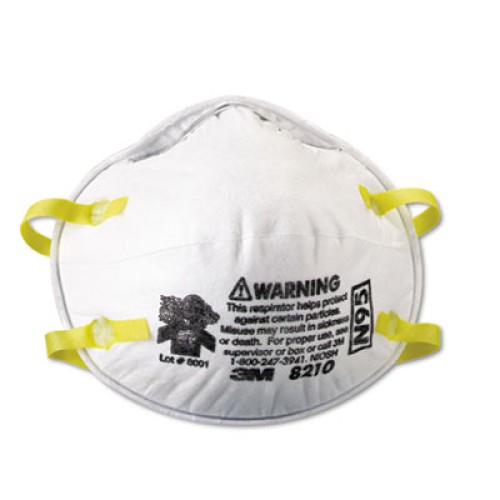 N95 Dust Mask 3M 8210 Without Valve 