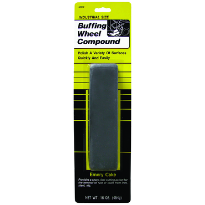 Blister Packed 16 oz Emery Buffing Compound (for Steel/Other Ferrous Metals)