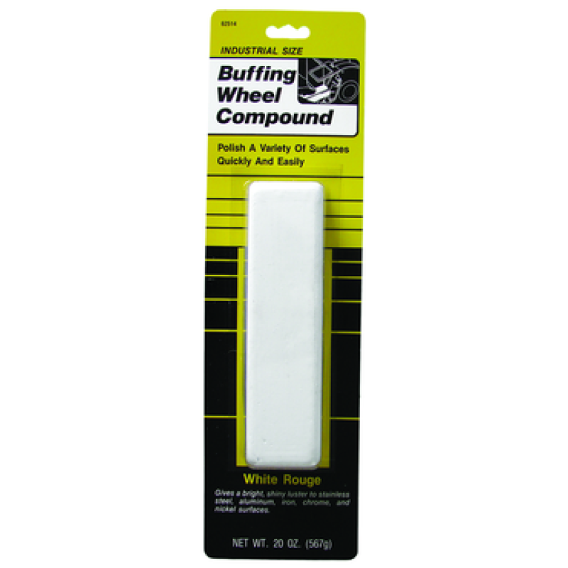 Blister Packed 20 oz White Rouge Buffing Compound (for Chrome/Stainless Steel)