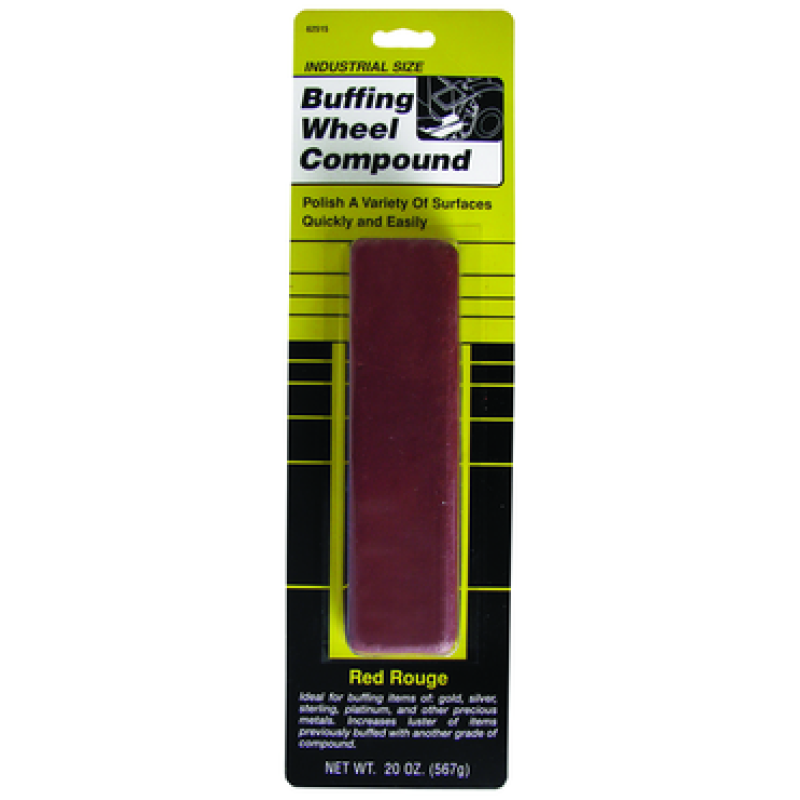 Blister Packed 20 oz Red Rouge Buffing Compound (for Brass/Copper)