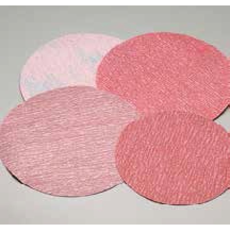Sanding disc 5" Velcro Premier Red 150 Grit Carborundum 20264