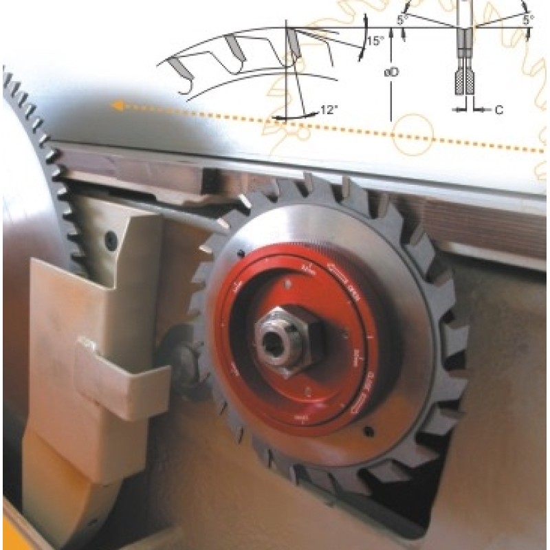 Nova 100mm Scoring Saw Blades For D-leader Dimar 100ADJ