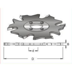 6 Wing Blade for Biscuit Jointer, 4.0mm  Kerf