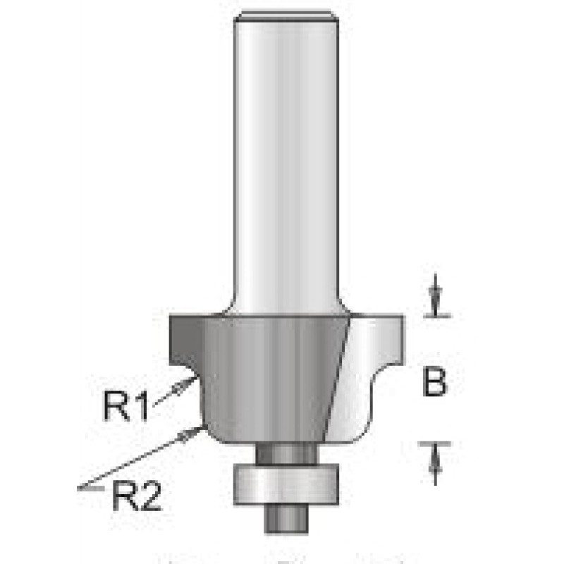 Roman Ogge Bit For Solid Surface Dimar 113R8-29