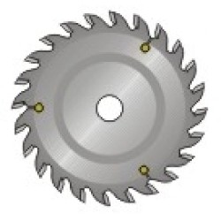 Ditec 2000 120mm Scoring Saw Dimar 12024ATD