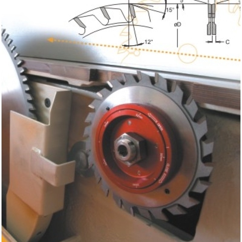 Nova 125mm Adjustable Scoring 125x20 Dimar 125-ADJ-20SCOR