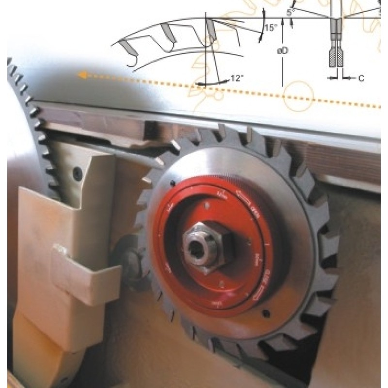 Nova 125mm Adjustable Scoring 2.8-3.6mm 22mm Bore Dimar 125-ADJ-22SCOR
