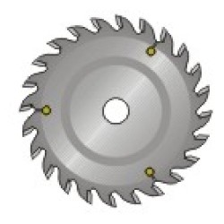 Ditec 2000 120mm Scoring Saw Dimar 12524CTD