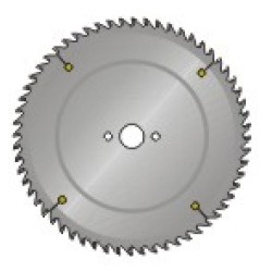 Dimar Nova DMax 12" X 72 Tooth TCG Wood and Laminate 30mm Bore+2ph