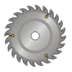 Ditec 2000 150mm Scoring Saw Blade Dimar 15024CTD
