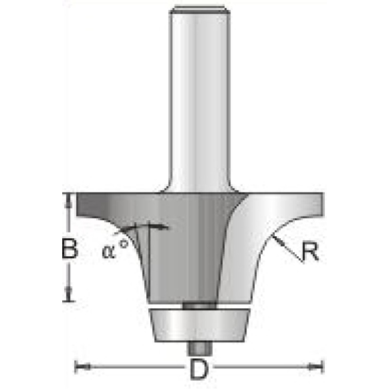 Rounding Over Undermount Dimar 153R8-57