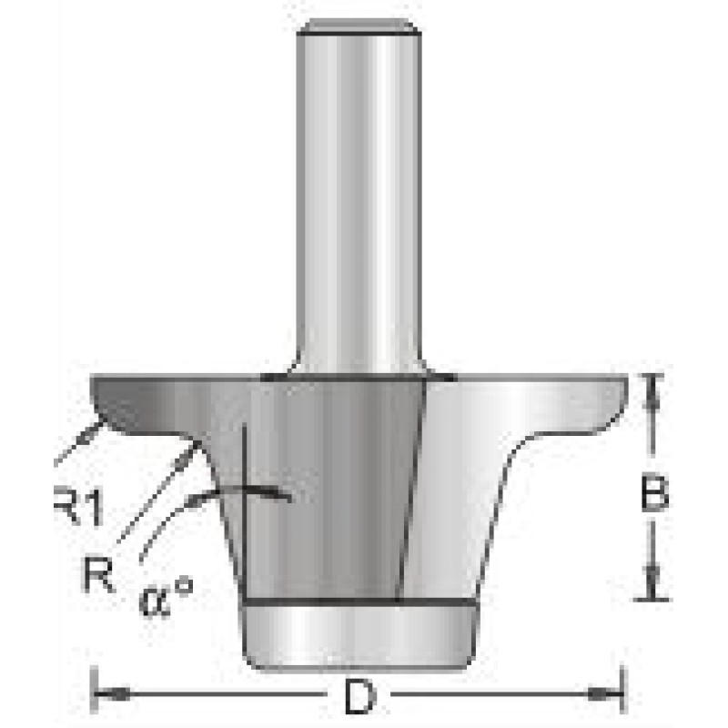 Undermount Bowl Bit Dimar 153R8-57B