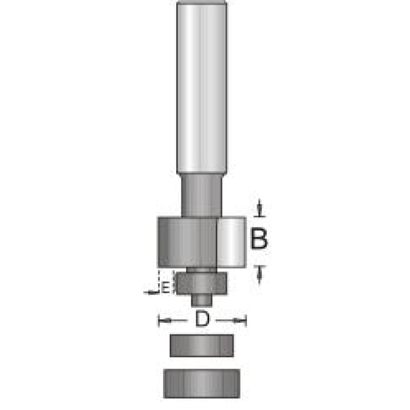 Face Inlay Bit Dimar 154R8-19-4