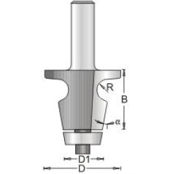 Undermount Profile Bowl Bit Dimar 155R8-42