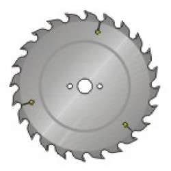 Nova 16-40 Tcg Glue Line Saw Blade 16" X 40t, 1" Bore Dimar 16-40TCG