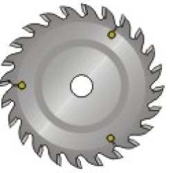 Ditec 2000 160mm Scoring Saw Blade Dimar 16036CTD