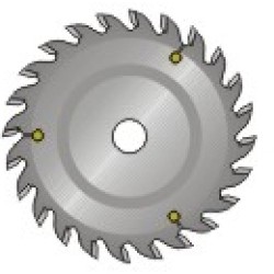 Scoring Saw 175x28x4.4-5.4x45 Dimar 175284445
