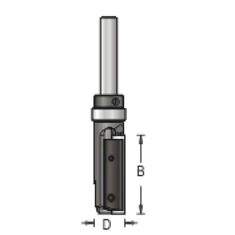 Insert Template D=1/2" B=30mm Dimar 1RCL4-12