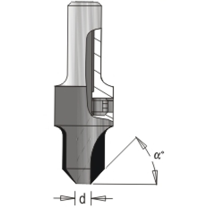 Countersink For 200-ct-2.5a Assembly Dimar 200-CT-2.5