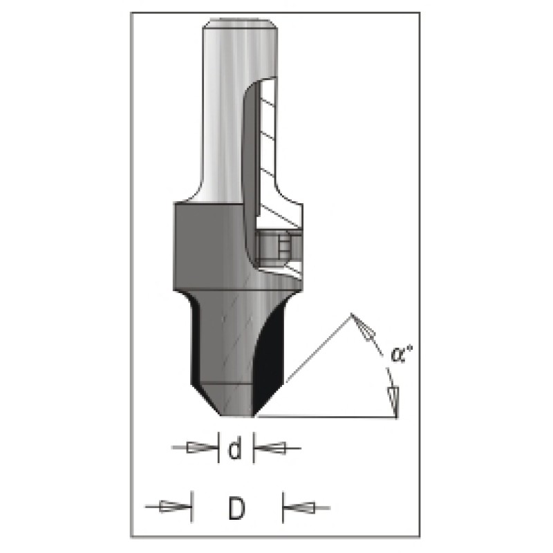 Countersink For 200-ct-3a Assembly Dimar 200-CT-3