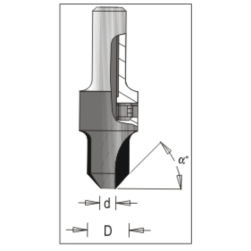 Countersink For 200-ct-3.5a Assembly Dimar 200-CT-3.5