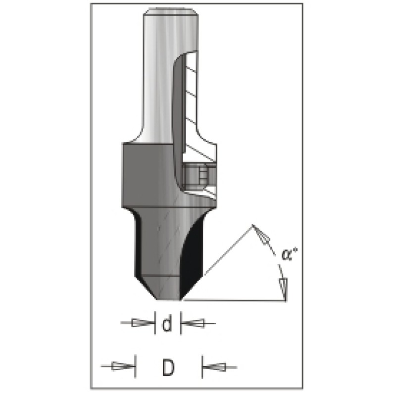 Countersink For 200-ct-3ba Assembly Dimar 200-CT-3B