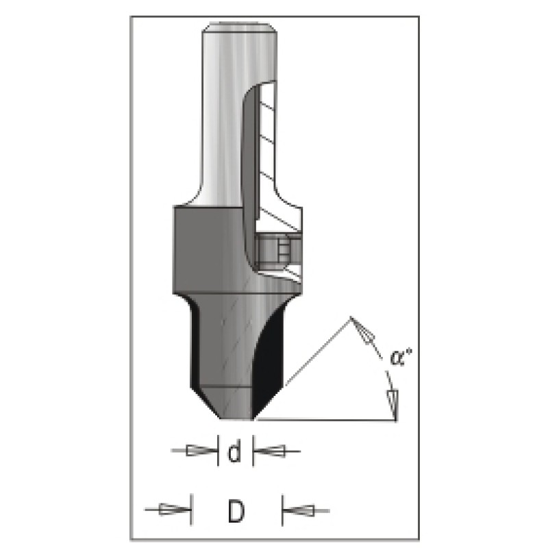 Countersink For 200-ct-5a Assembly Dimar 200-CT-5