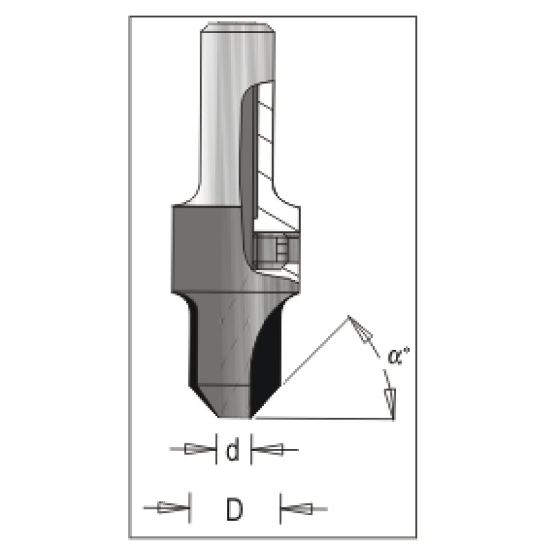 Countersink For 200-ct-5ba Assembly Dimar 200-CT-5B