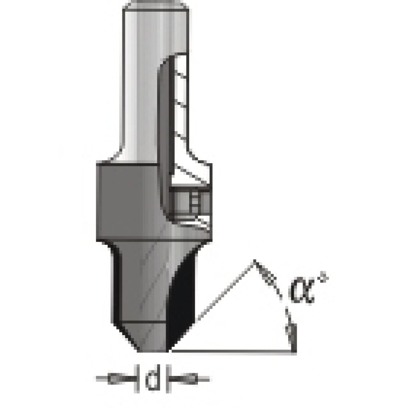Carbide Tipped Countersink Dimar 202-CT-3.5