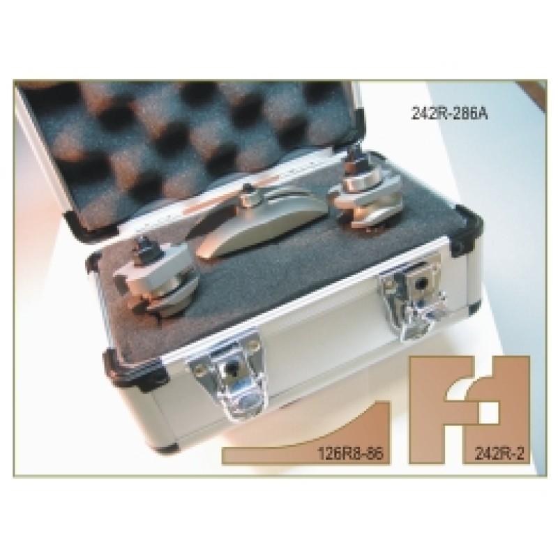 242R-286A 3 Piece Rail & Stile Raised Panel Door Set