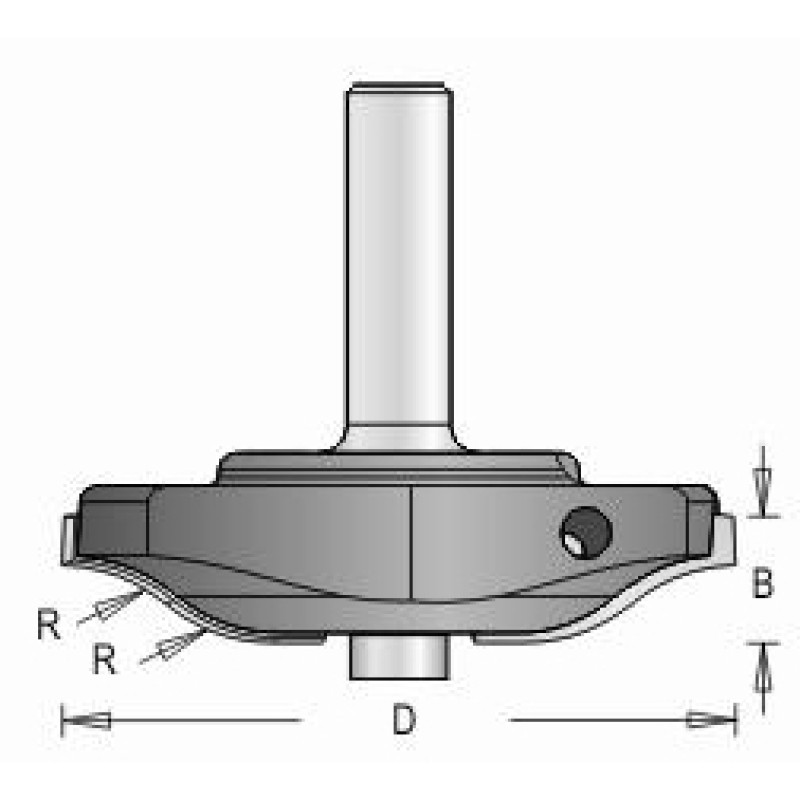 26R884 Raised Panel Insert Bit 1/2" Shank