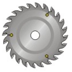 Scoring Saw 300x48x4.4-5.4x50-3p Dimar 300484450P