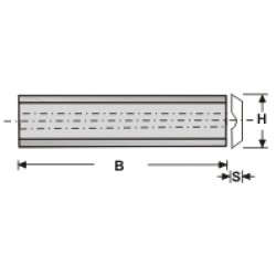 Insert Knife 29.5 X 5.5 X 1.1 Mm Dimar 3107511