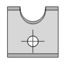 Insert Bull Nose Knife 5mm Radius Dimar 3124005
