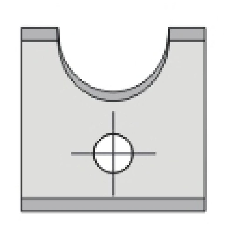 Insert Bull Nose Knife 6mm Radius Dimar 3124006