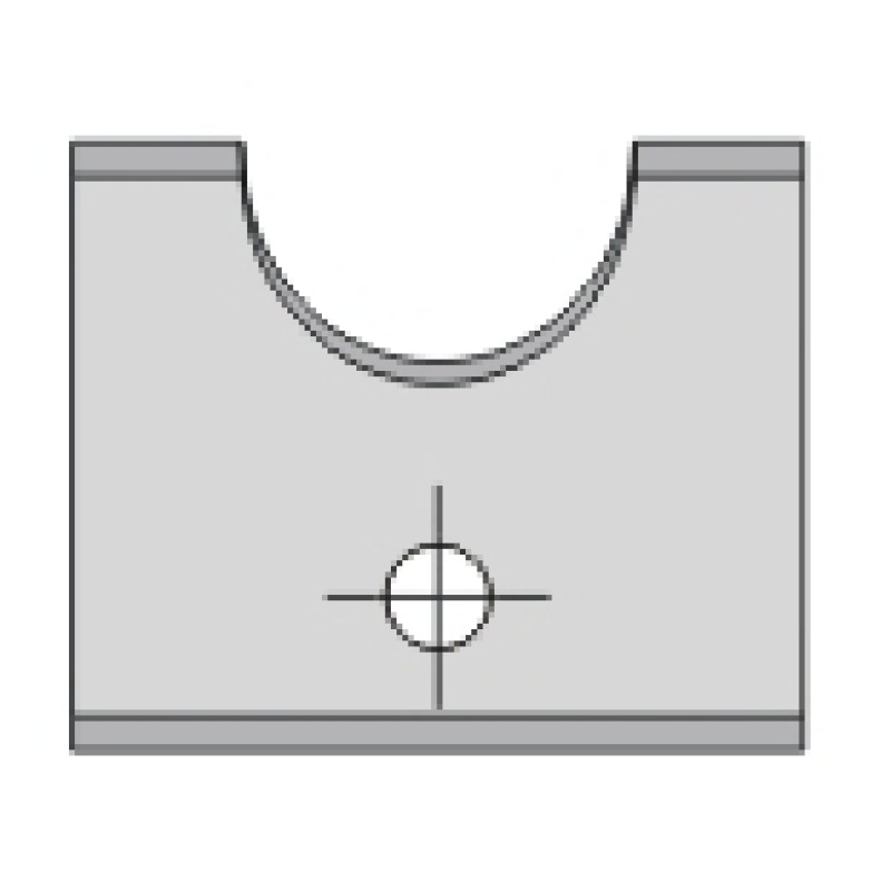 Insert Bull Nose Knife 8mm Radius Dimar 3124008