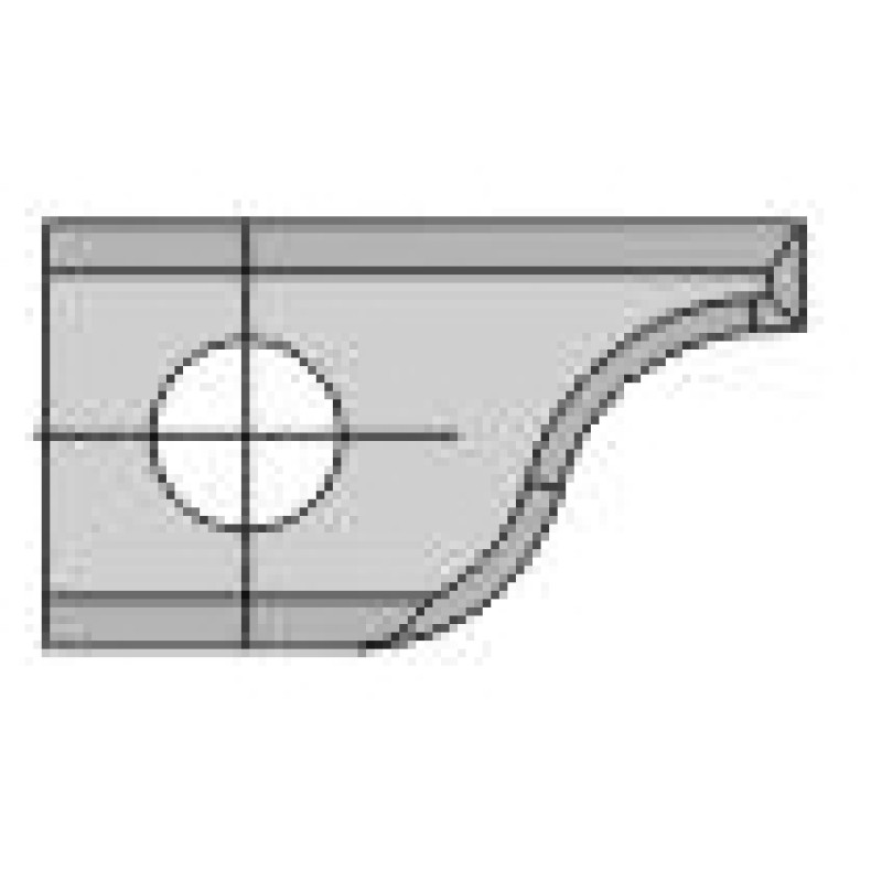3138501 Solid Carbide Knife 15.7x9x1.5(mm). Dimar